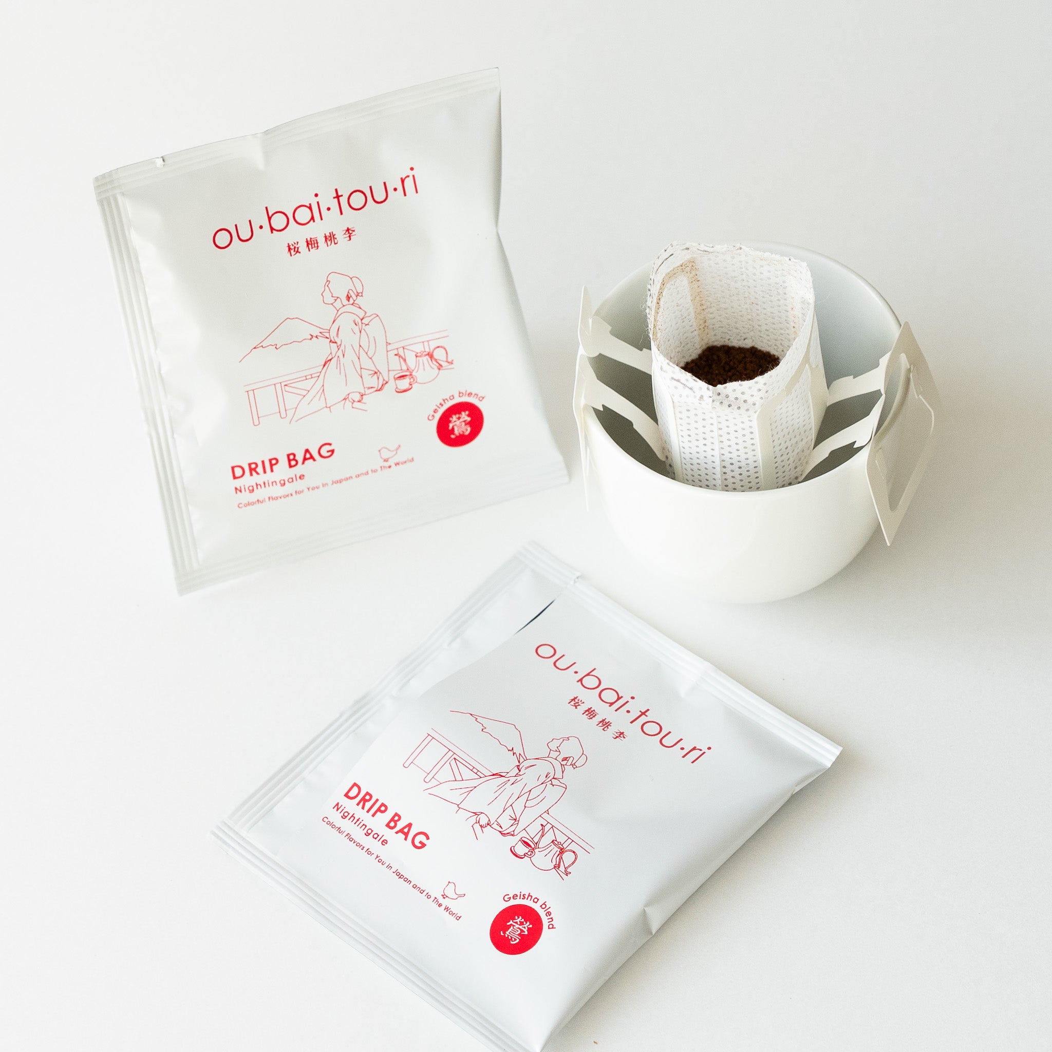 DRIP BAG -鶯Geisha Blend-【お手軽ドリップバッグ】